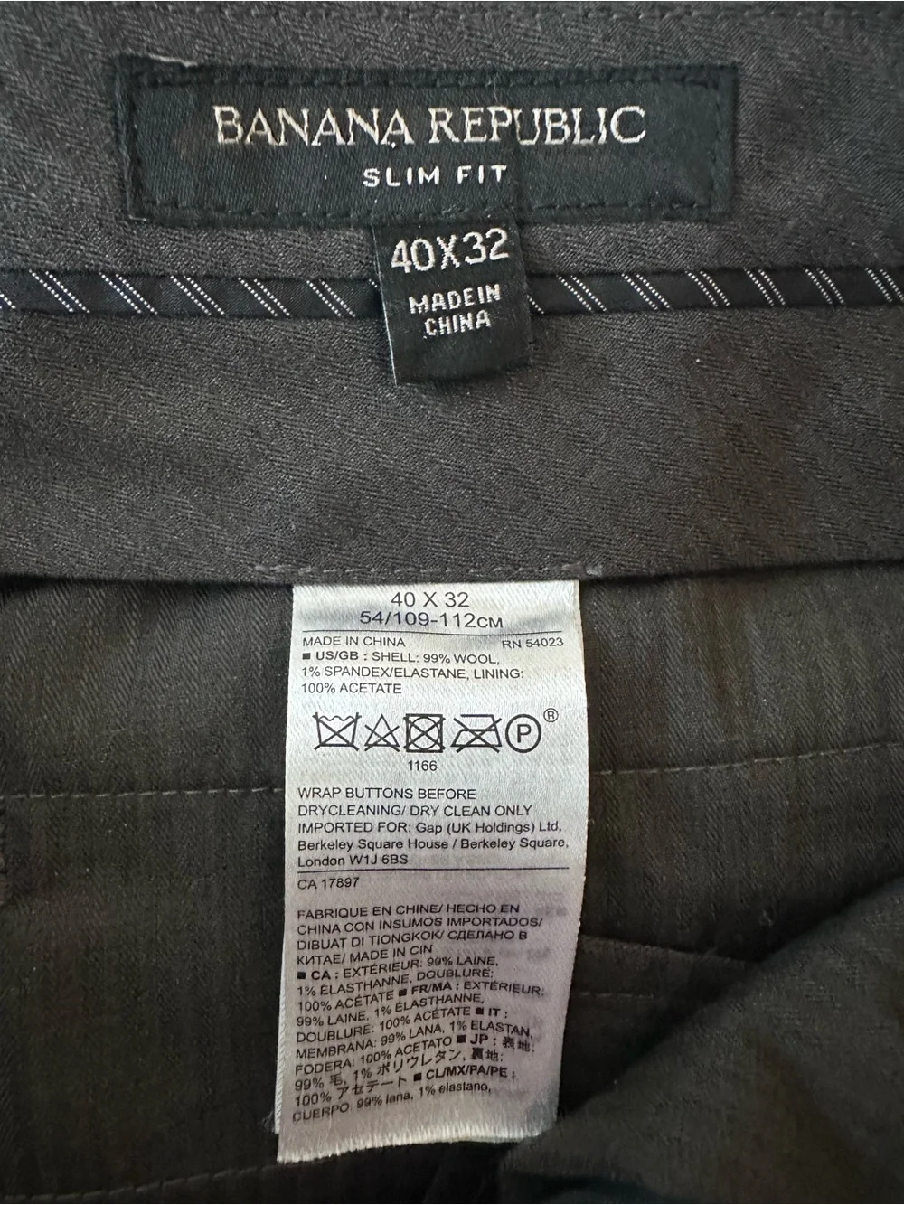 Men's Banana Republic Dress Pants - Classic Tailored Fit